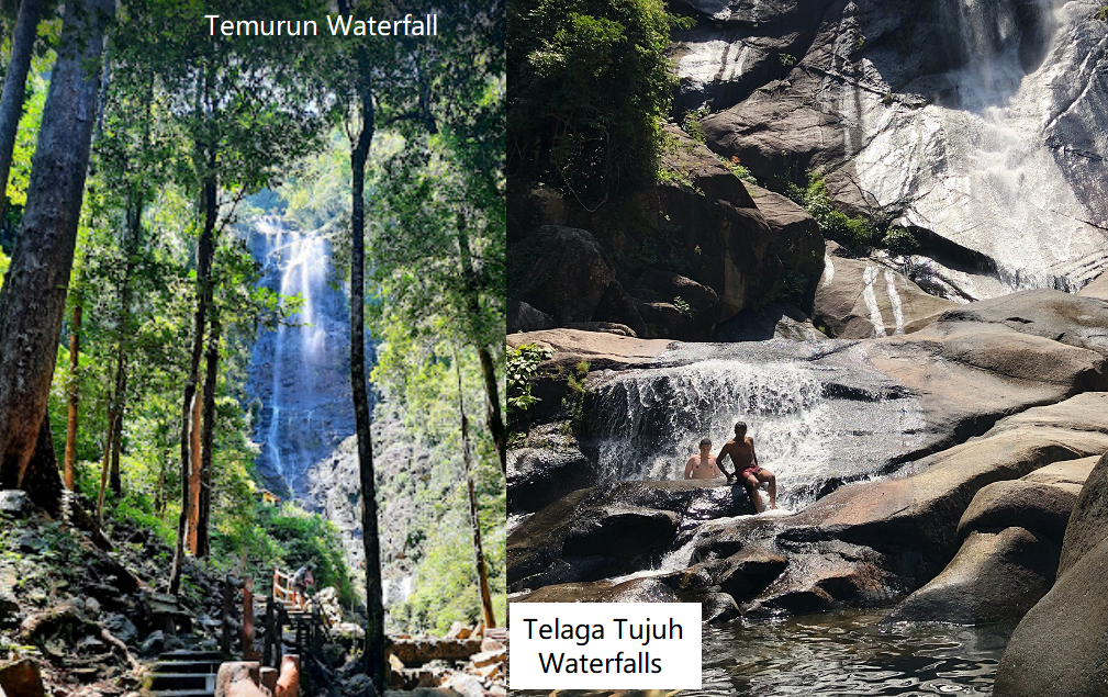 temurun waterfall langkawi telaga tujuh seven wells