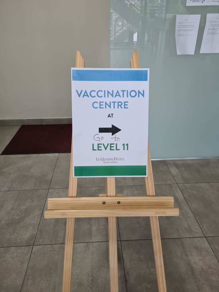 Ucsi vaccination centre