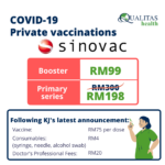 qualitas sinovac vaccine private