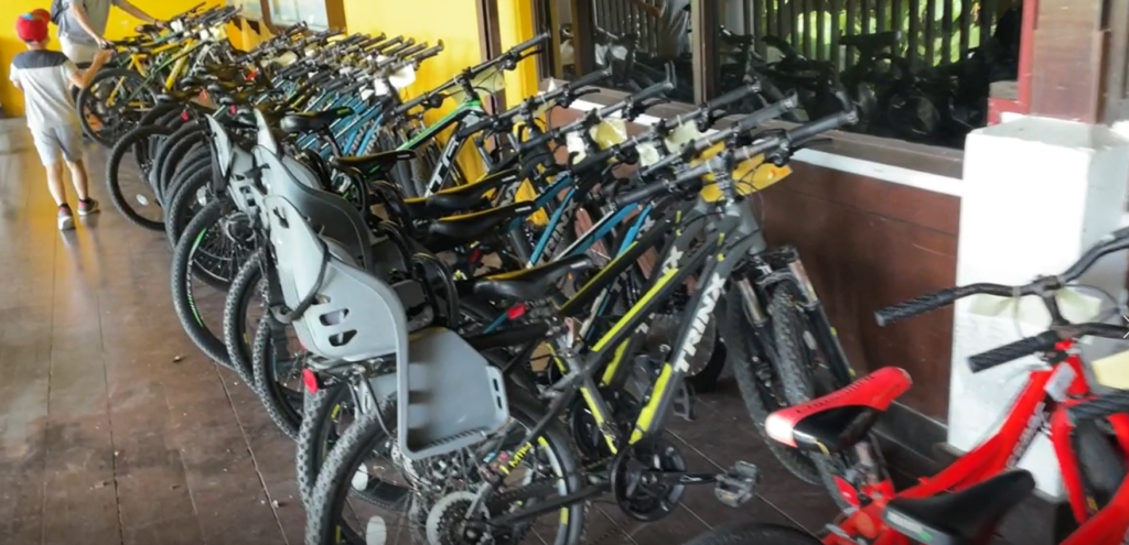 cycle at putrajaya wetland park rental bike bicycle
