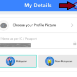 how to change nationality on mysejahtera