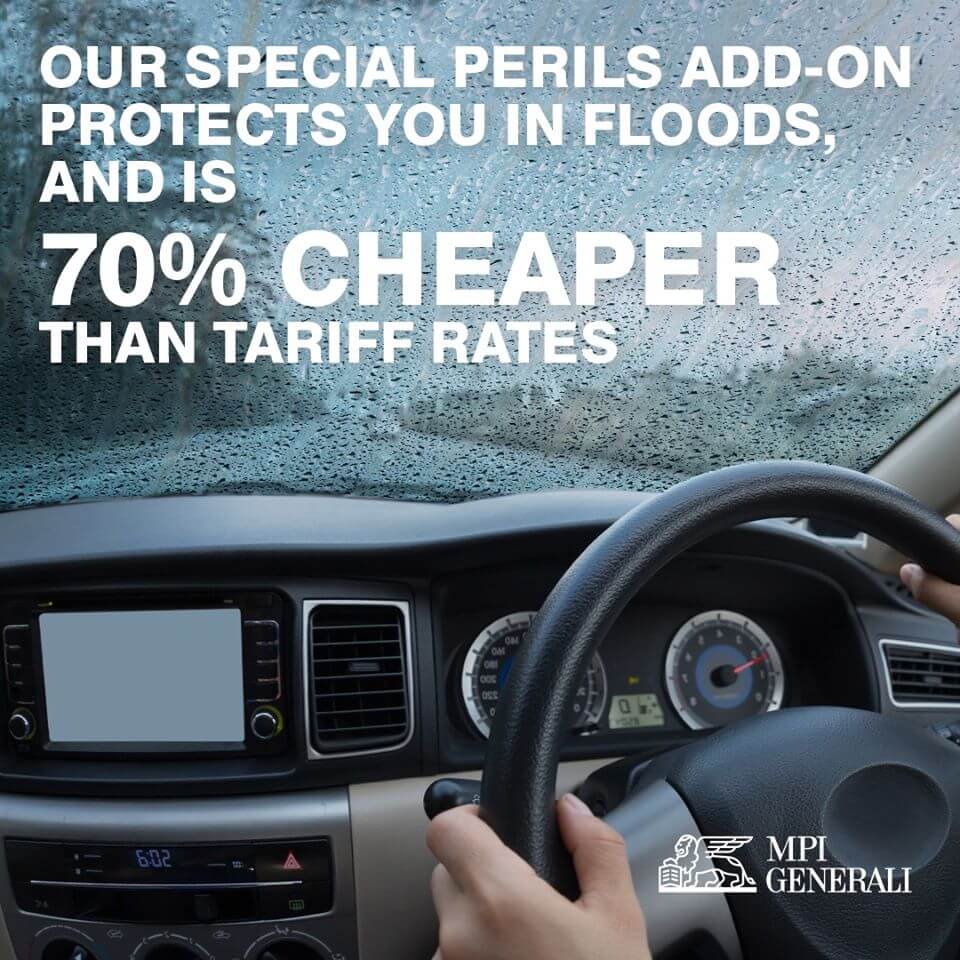 insurance for flood car protection tariff rates perils