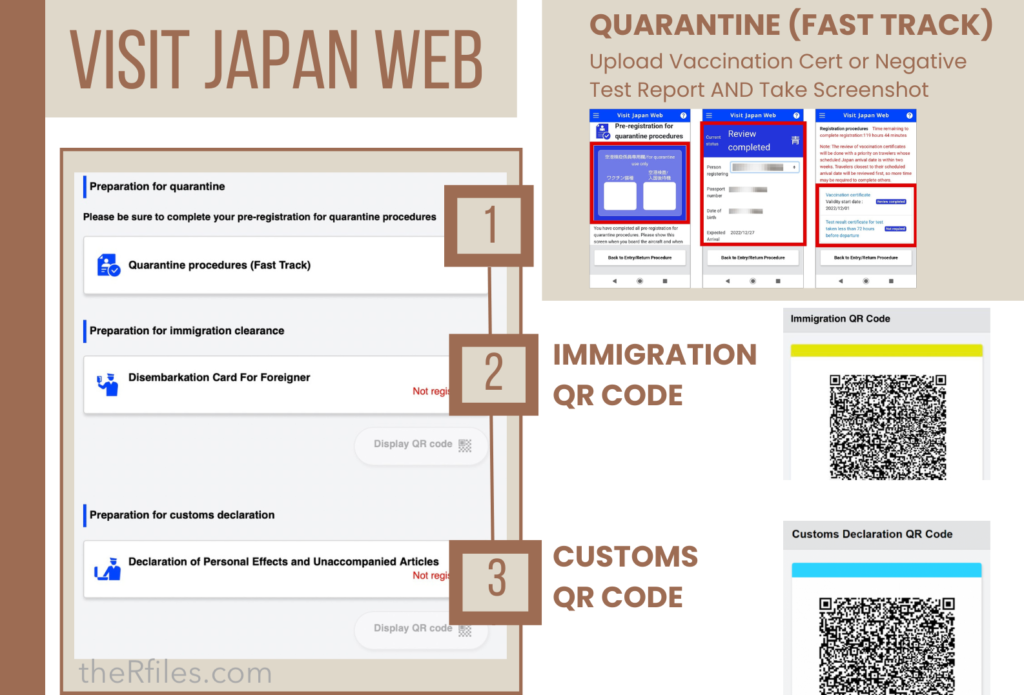 japan visit web form